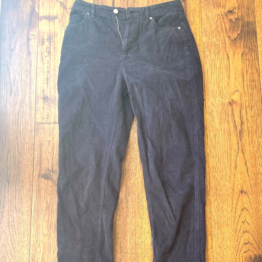 Urban outfitters black corduroys